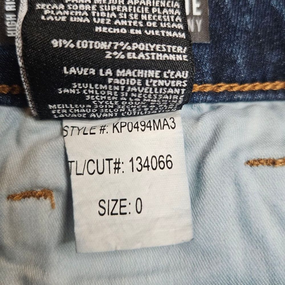 KUT FROM THE KLOTH 0 Blue Connie Fab Ab Ankle Skinny Jeans - Picture 5 of 7